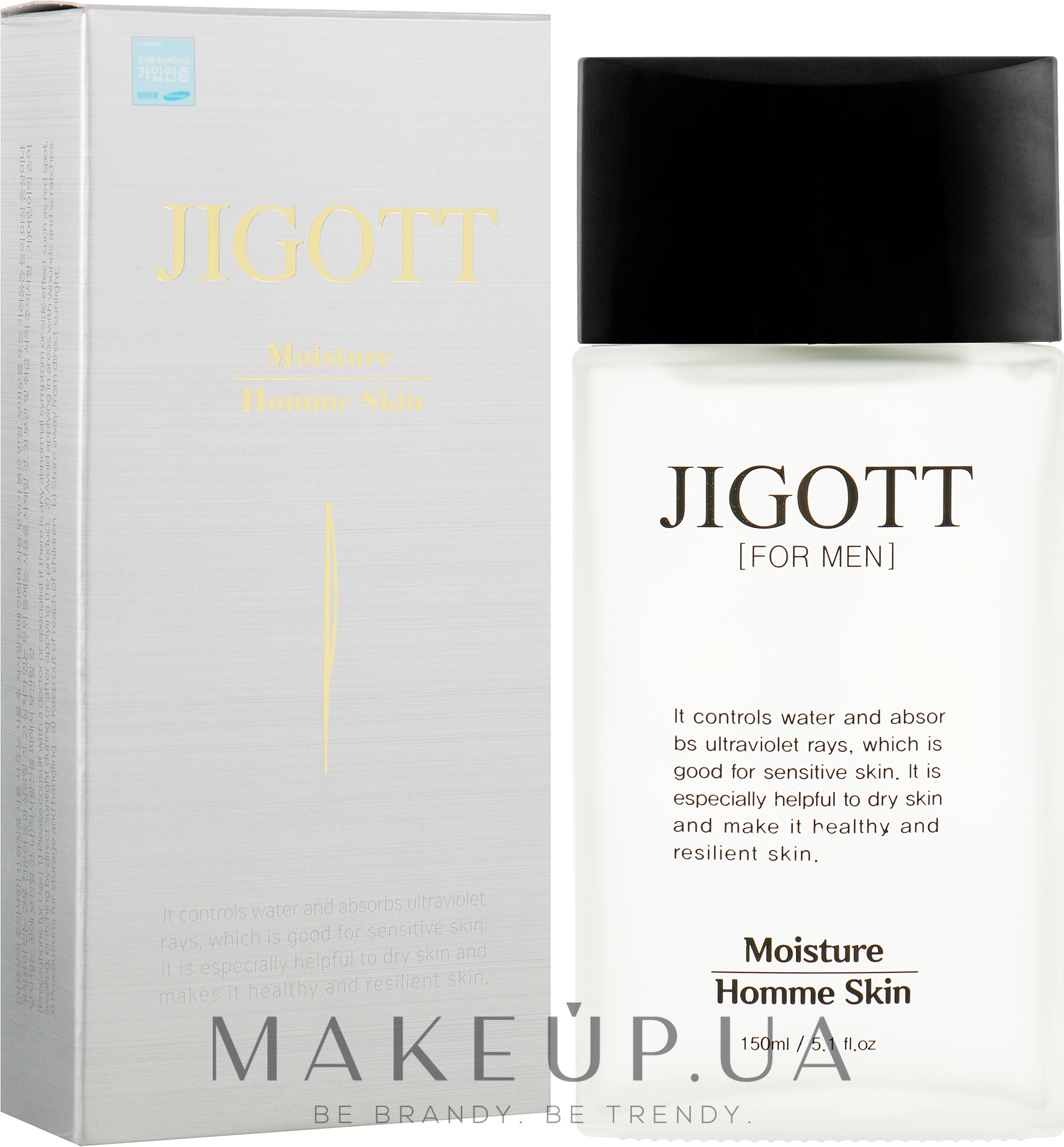 Тонер для чоловіків - Jigott Moisture Homme Skin — фото 150ml