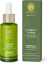 Освітлювальна сироватка з вітаміном С - Primavera Illuminating & Balancing Vitamin C Serum — фото N2