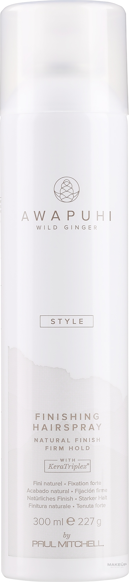 Лак для волос - Paul Mitchell Awapuhi Wild Ginger Finishing Spray — фото 300ml