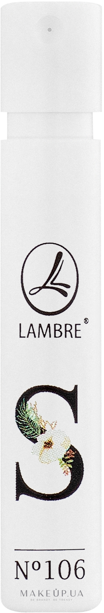 Lambre Paris № 106 S - духи (пробник) — фото 1.2ml