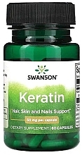 Дієтична добавка "Кератин", 50 мг - Swanson Keratin — фото N1