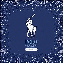 Духи, Парфюмерия, косметика Ralph Lauren Polo Deep Blue Holiday Gift Set - Набор (parfum/125ml + parfum/40ml)