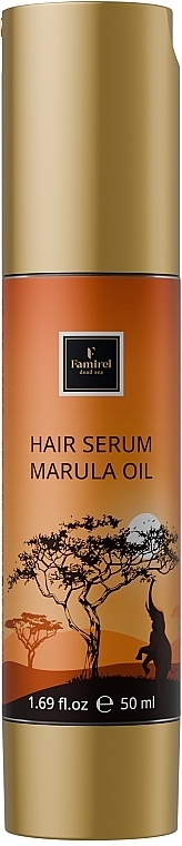 Сыворотка для волос с маслом марулы - Famirel Hair Serum Marula Oil — фото N1