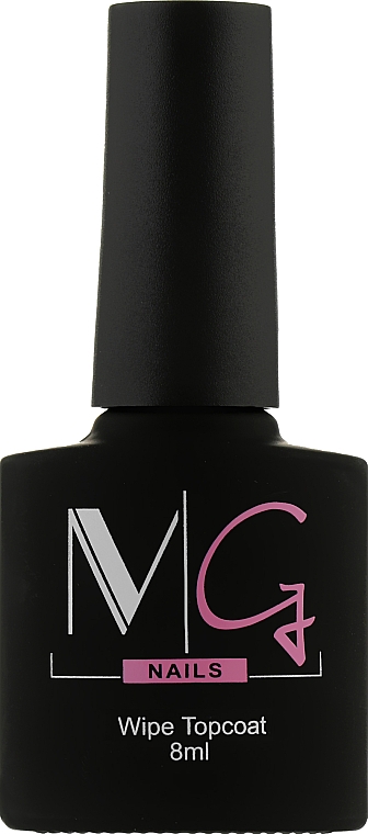 Фінішне покриття з липким шаром - MG Nails Wipe Top Coat — фото N1