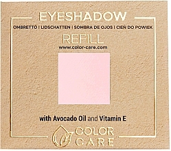 Духи, Парфюмерия, косметика Матовые тени для век - Color Care Eyeshadow Refill (сменный блок)