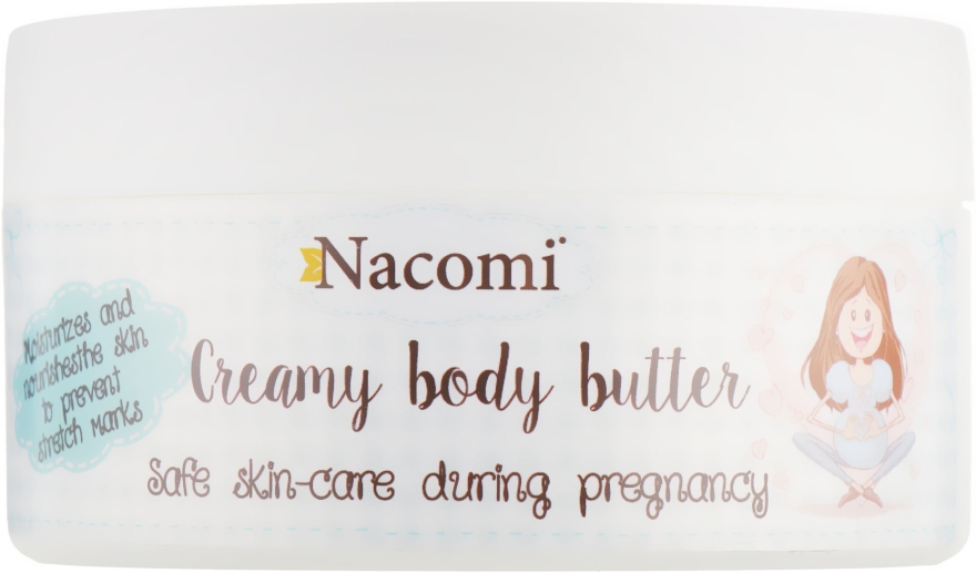 Масло для тела - Nacomi Pregnant Care Creamy Body Butter — фото N2