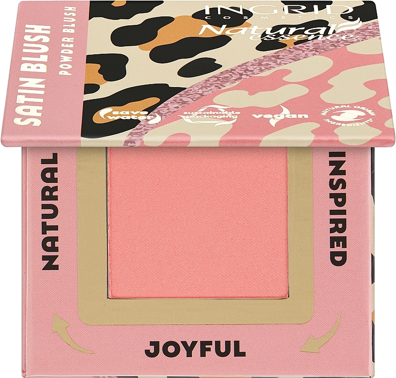 Румяна - Ingrid Cosmetics Natural Essence Satin Blush — фото N1