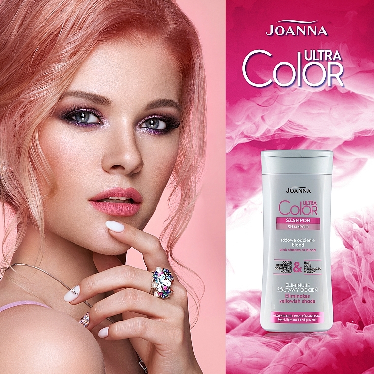 Шампунь для светлых и серых волос - Joanna Ultra Color System Shampoo — фото N4