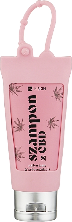 Шампунь для жирных волос "Питание и себорегуляция" - HiSkin CBD (мини) — фото N1