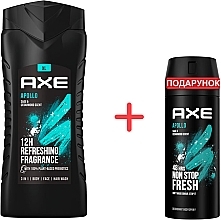 Набор - Axe Apollo (sh/gel/400ml + deo/150ml) — фото N1