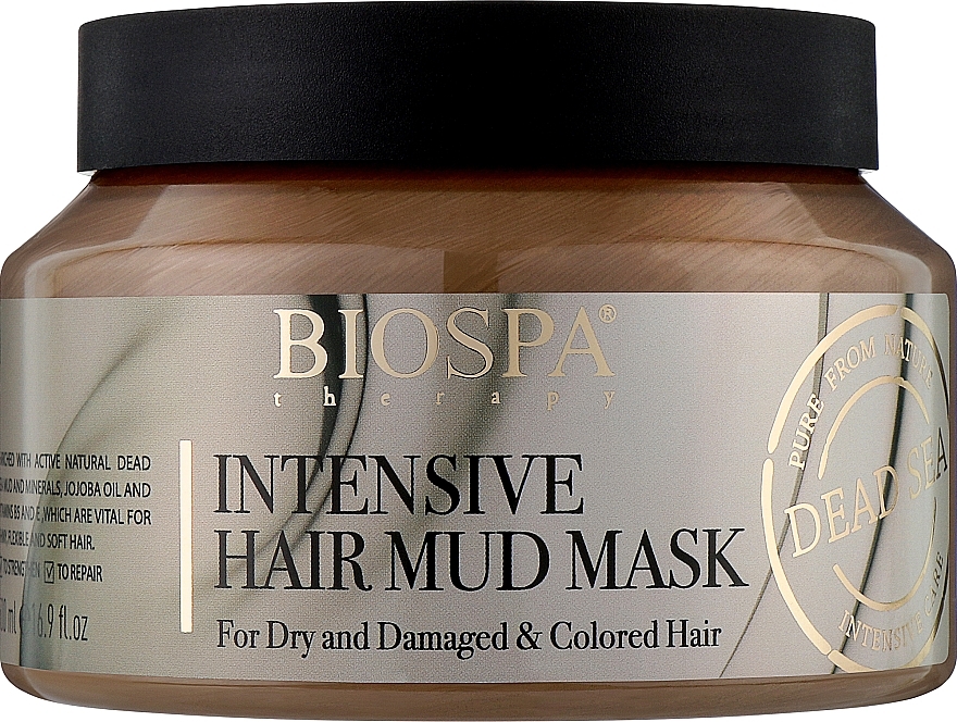Інтенсивна грязьова маска для волосся - Sea Of Spa Bio Spa Intensive Hair Mud Mask — фото N1