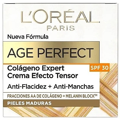 Дневной крем для лица с коллагеном SPF 30 - L'Oreal Paris Age Perfect Collagen Expert Retightening Moisturizer SPF 30 — фото N1