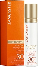 Солнцезащитный крем для сияния кожи - Lancaster Sun Perfect Infinite Glow Illuminating Cream SPF30 — фото N2
