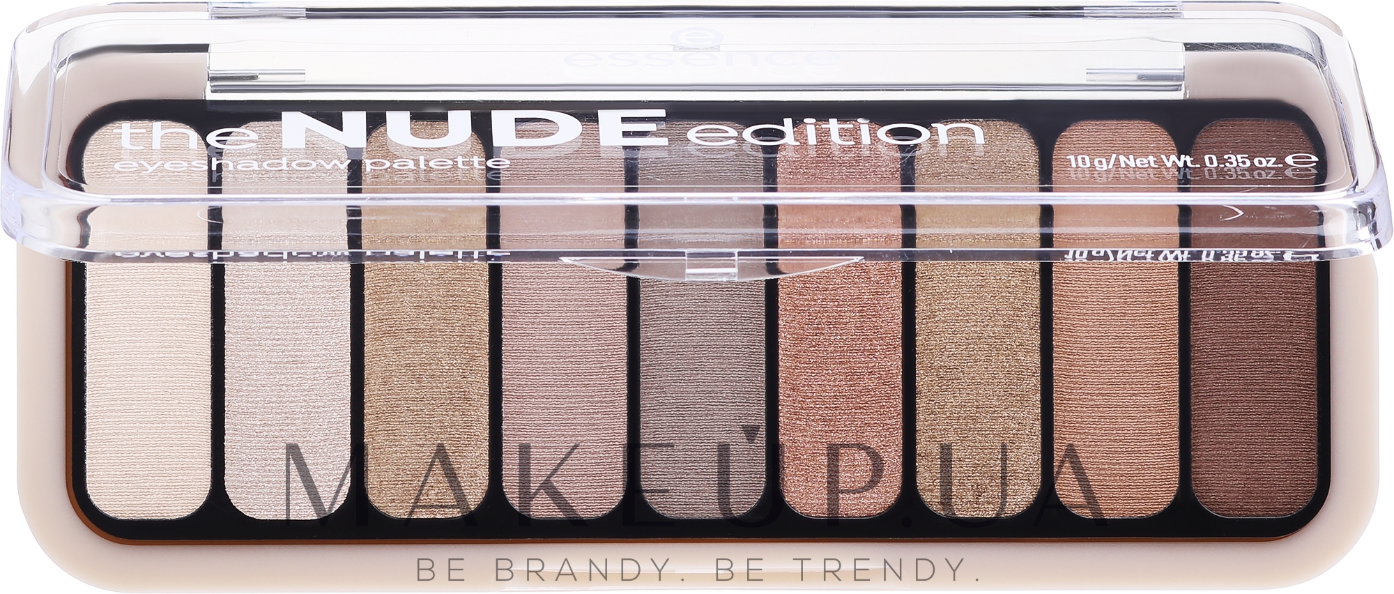 Палетка тіней для повік - Essence The Nude Edition Eyeshadow Palette — фото 10g