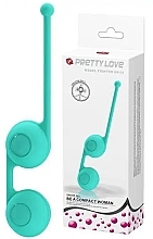 Духи, Парфюмерия, косметика Вагинальные шарики, бирюзовые - Baile Pretty Love Kegel Tighten Up III Turquoise