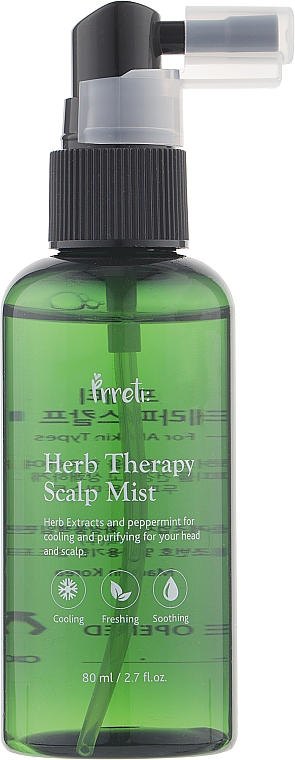Мист для ухода за кожей головы - Prreti Herb Therapy Scalp Mist — фото N2