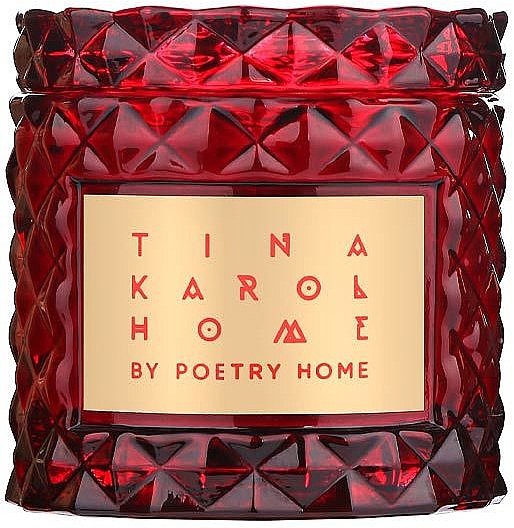Poetry Home Tina Karol Home Red - Парфюмированная свеча — фото N3