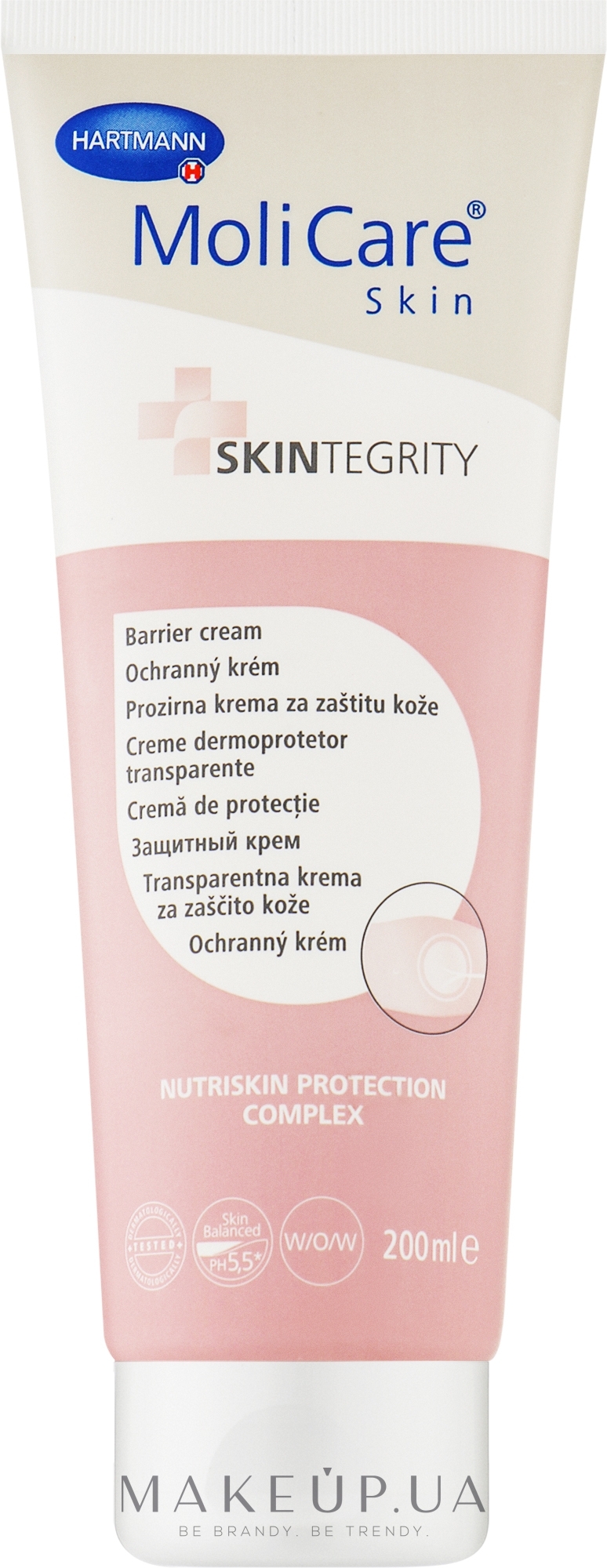 Защитный крем - MoliCare Skin Barrier cream — фото 200ml
