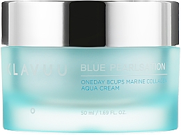 Парфумерія, косметика Крем для обличчя - Klavuu Blue Pearlsation One Day 9 Cups Marine Collagen Aqua Cream