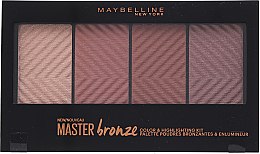 Духи, Парфюмерия, косметика Палетка для контурирования лица - Maybelline New York Master Bronze Color & Highlighting