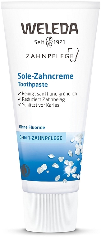 Зубная паста с минеральной солью - Weleda Sole-Zahncreme — фото N1