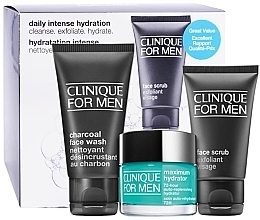 Духи, Парфюмерия, косметика Набор - Clinique Daily Intense Hydration Set (f/wash/50ml + f/scr/30ml + f/cr/50ml)