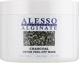 Маска для лица очищающая для стрессовой кожи - Alesso Professionnel Charcoal Detox Peel-Off Mask — фото N3