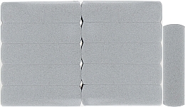 Парфумерія, косметика Змінні бафи для нігтів, 69 мм, 100 грит, сірі - ThePilochki