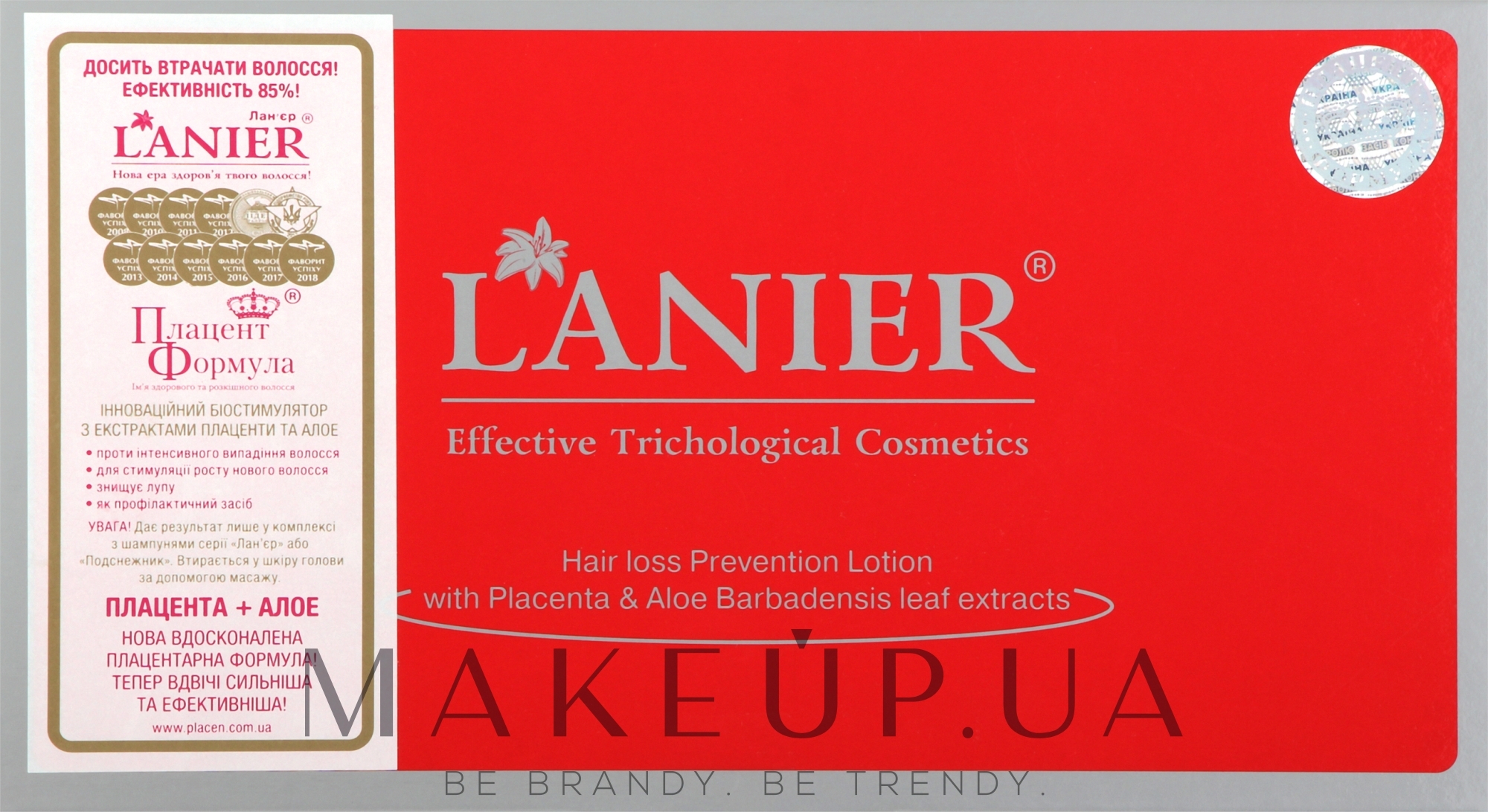 Лосьйон проти випадіння волосся з плацентою «Ланьер класик"