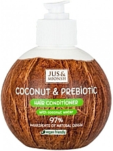 Духи, Парфюмерия, косметика Кондиционер для волос - Jus & Mionsh Coconut & Prebiotic Hair Conditioner 