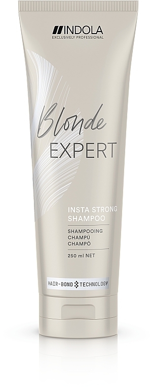 Восстанавливающий и укрепляющий шампунь для светлых волос - Indola Blonde Expert Insta Strong Shampoo — фото N1