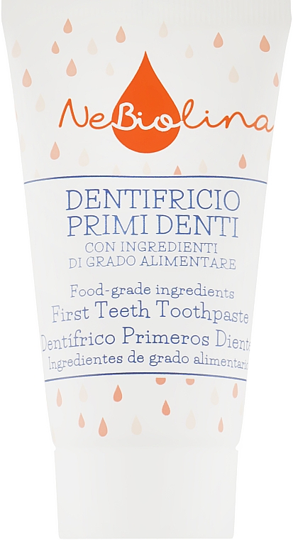 Зубная паста для первых зубов - Nebiolina First Teeth Toothpaste — фото N2