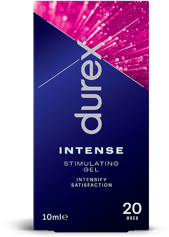 Гель для интимного применения стимулирующий (лубрикант), 10 мл - Durex Intense Orgasmic — фото N1