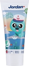 Зубна паста 0-5 років, морський котик - Jordan Kids Toothpaste — фото N1