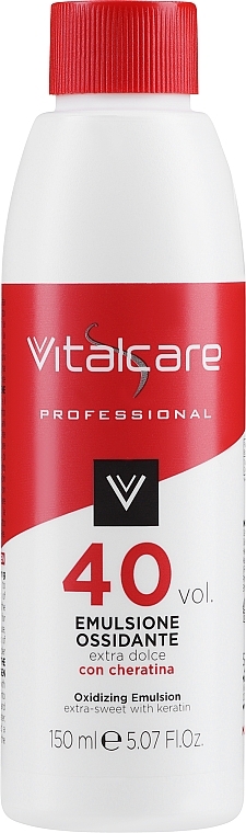 Окисник 12% - Vitalcare Professional Oxydant Emulsion 40 Vol. — фото N1
