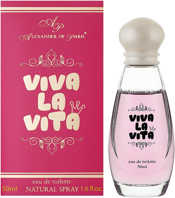 Aroma Perfume Alexander of Paris Viva la Vita - Туалетна вода — фото N2