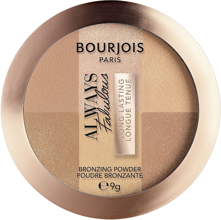 Пудра бронзирующая для лица - Bourjois Always Fabulous Bronzing Powder — фото N1