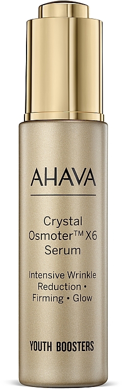 Сыворотка для лица "Супер-сияние" с кристаллами Мёртвого моря - Ahava Dead Sea Crystal Osmoter X6 Facial Serum 