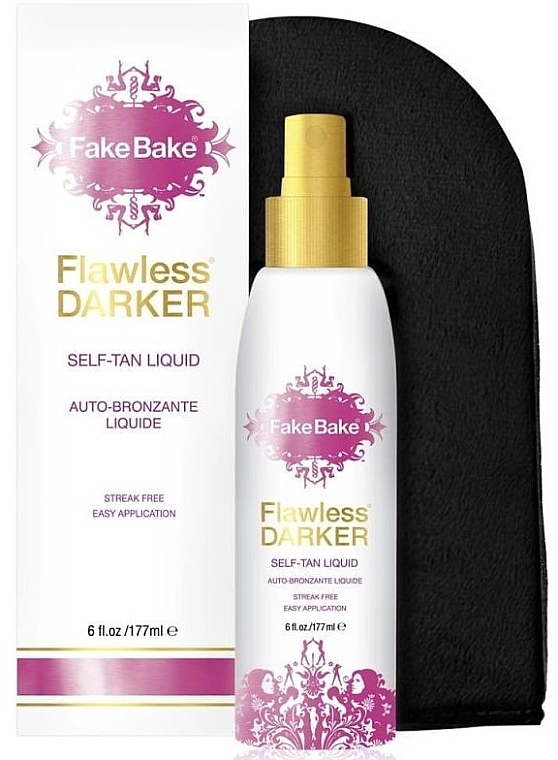 Спрей для автозасмаги - Fake Bake Flawless Darker Self-Tanning Liquid — фото N1
