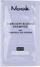 Парфумерія, косметика Шампунь для сяйва світлого волосся - Nook Bfree Starlight Blonde Shampoo (пробник)