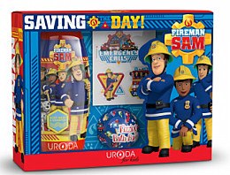 Парфумерія, косметика Набір - Uroda For Kids Fireman Sam (shmp/250ml + bath/ball/100g + stick)