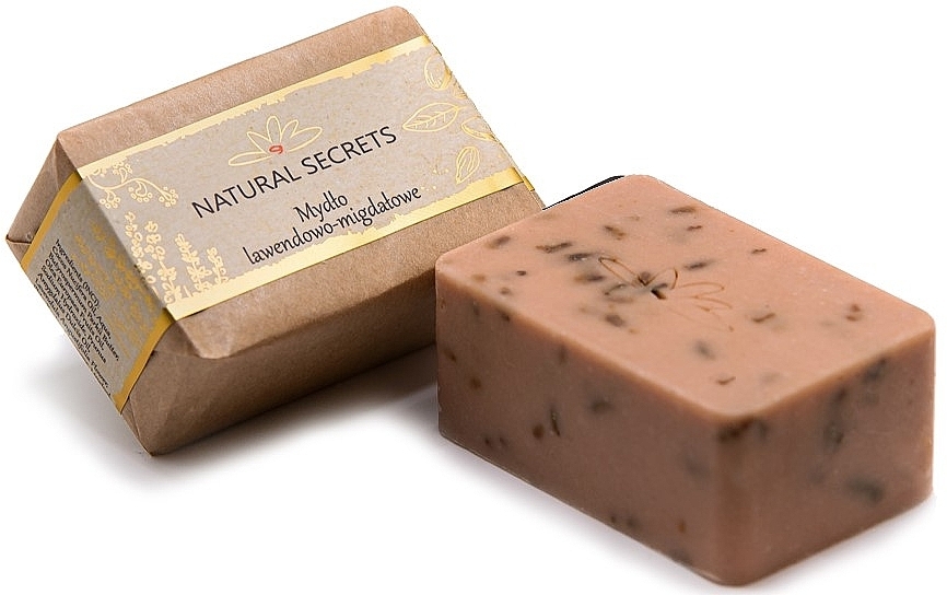 Лавандово-миндальное мыло - Natural Secrets Soap — фото N1