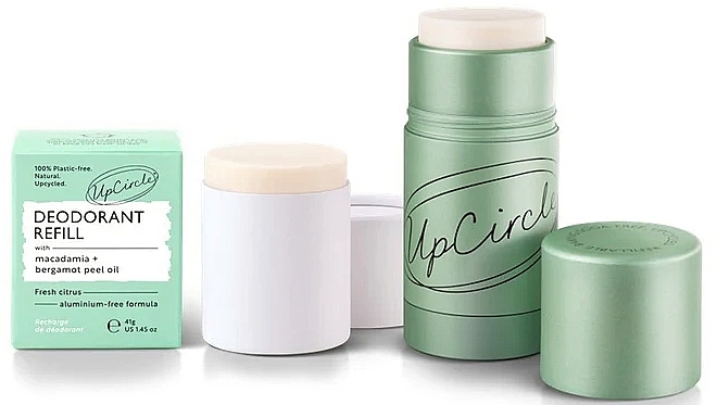 Натуральный дезодорант - UpCircle Refillable Deodorant with Macadamia + Bergamot  — фото N3