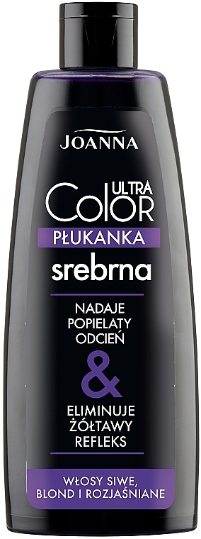 Ополаскиватель для осветлённых и седых волос-серебряный - Joanna Ultra Color System — фото N4