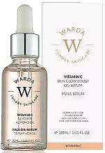 Масляная сыворотка с витамином C - Warda Vitamin C Skin Glow Boost Oil-Serum — фото N1