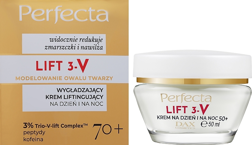 Универсальный крем для лица - Perfecta Lift 3-V 3% Trio-V-Lift Complex 70+ — фото N1