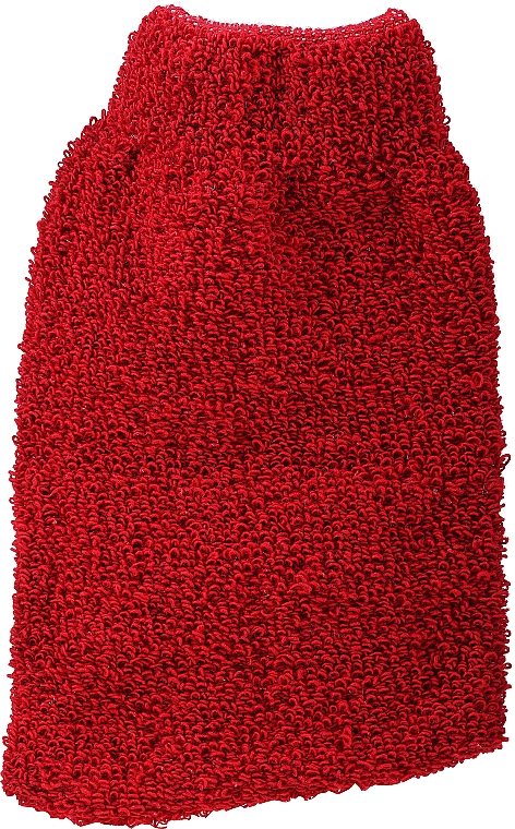 Рукавица для мытья и массажа тела, красная - Efas — фото N1