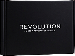 Духи, Парфюмерия, косметика Набор - Makeup Revolution Black Box Set № 1 (eye/palette/16g + highlighter/14g + powder/5.5g + br/gel/6ml + f/stick/6.2g + lipstick/3.5g + l/balm/2.2g)