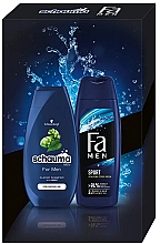 Духи, Парфюмерия, косметика Набор - FA Men&Schauma Sport Active (shampoo/250ml + sh/gel/250ml)