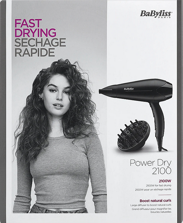 Фен для волос - BaByliss Power Dry 2100 — фото N2